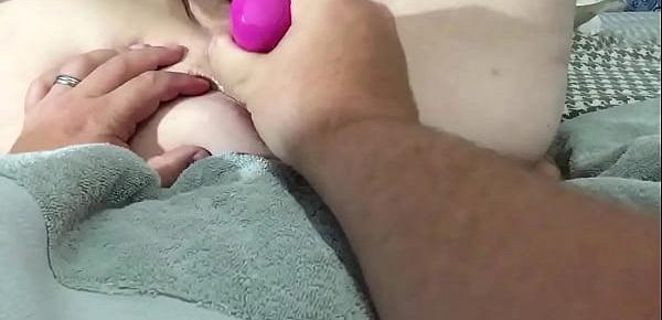  Tearing up Pinkys pussy up close
